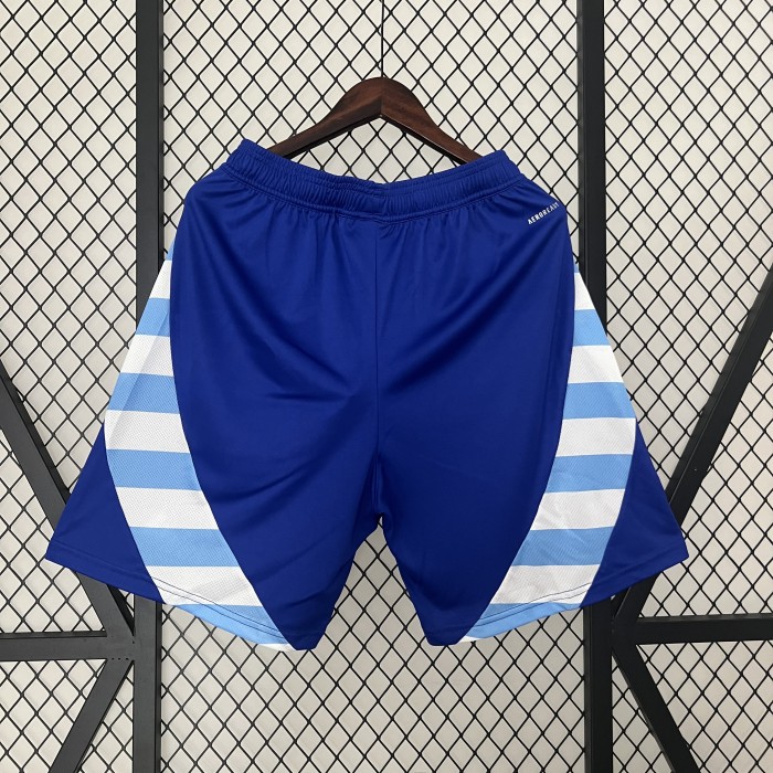 Argentina Away Soccer Shorts 2024 2025
