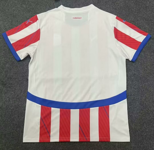 2024 Paraguay home soccer jersey