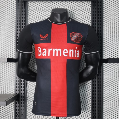 2024-25 Leverkusen home player version jersey