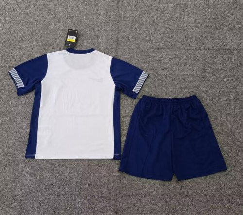 Kids Tottenham Hotspur Home Soccer Uniform 2024 2025