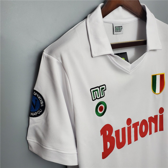 1987-1988 Napoli away white