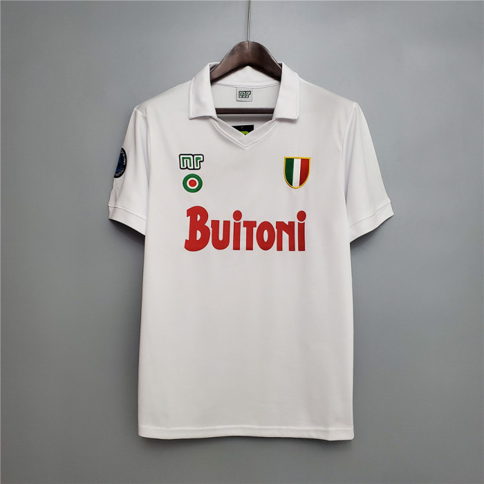 1987-1988 Napoli away white