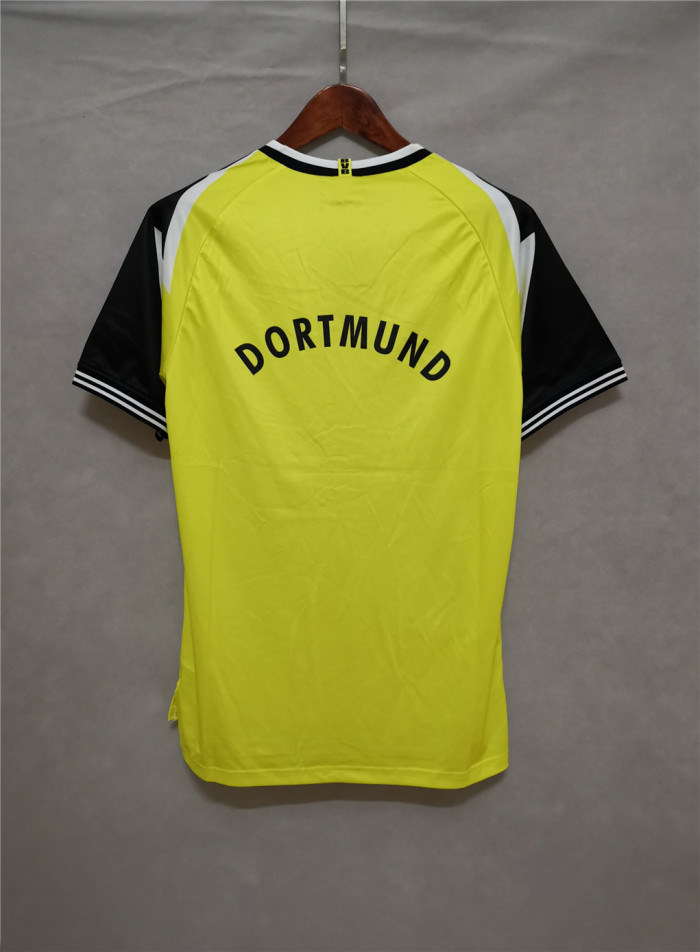1995-1996 Dortmund home yellow Shirt