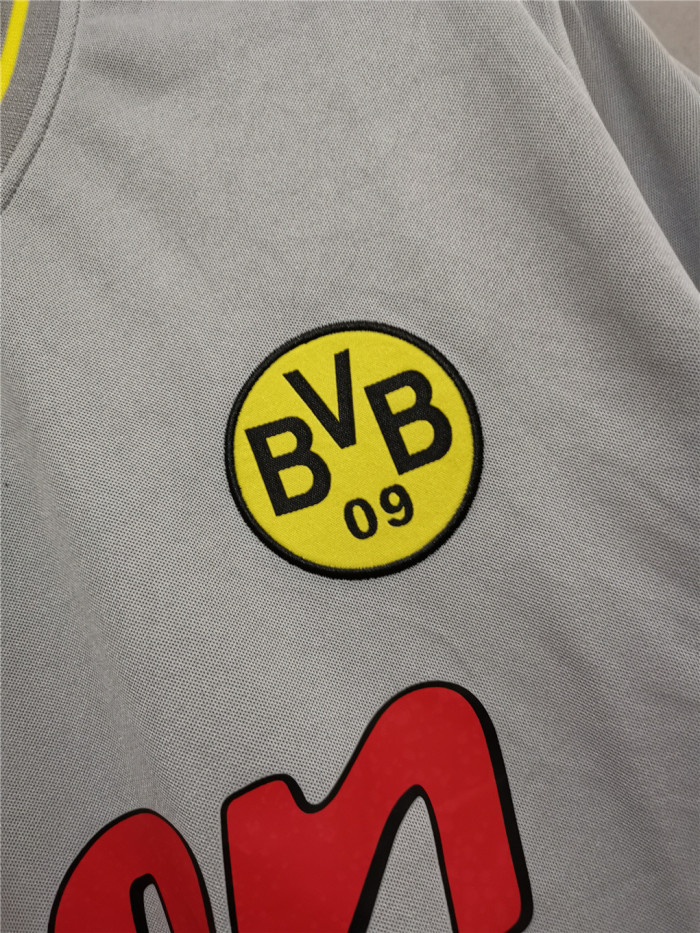 2000 Dortmund away grey Shirt