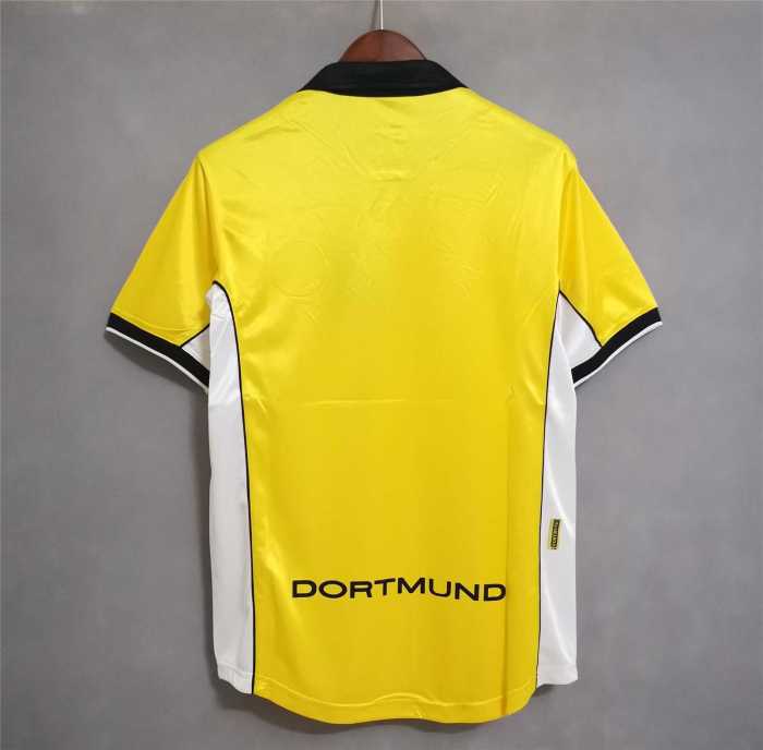 1998 Dortmund home yellow Shirt
