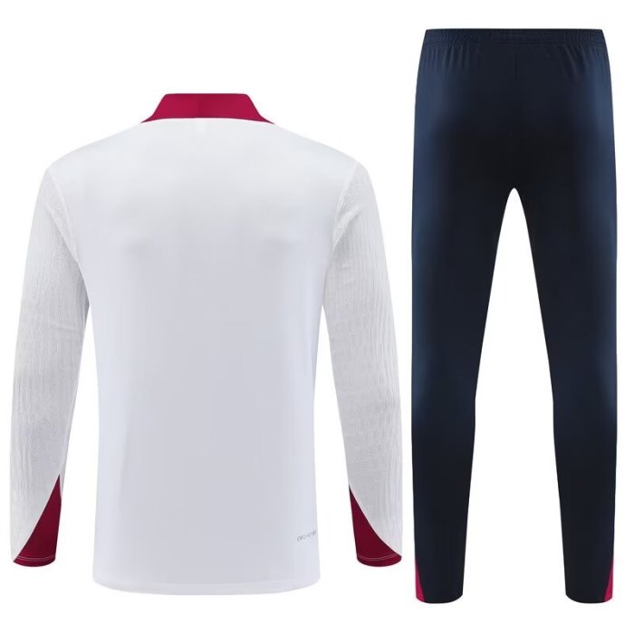 ENGLAND 24 white training suit s-xxl