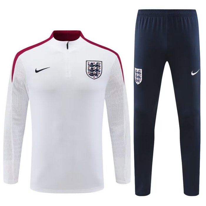 ENGLAND 24 white training suit s-xxl