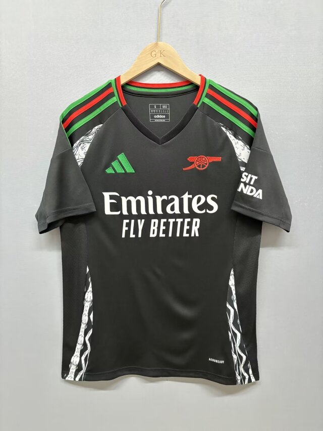 2024-2025 Arsenal away soccer jersey