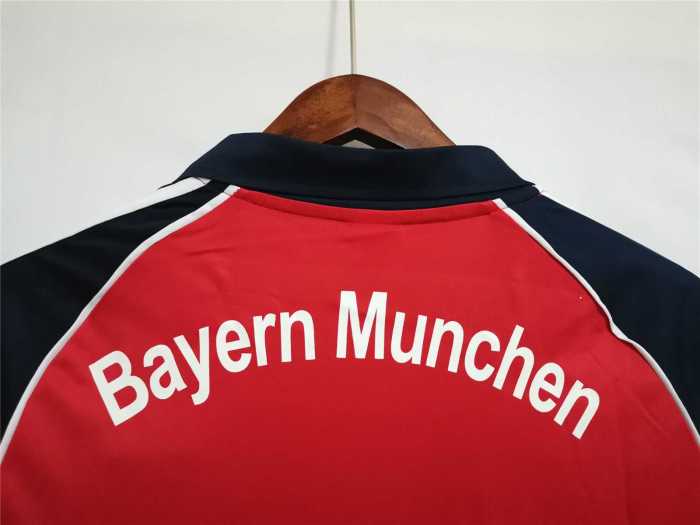2000-2001 Bayern Munich Champions League home red shirt