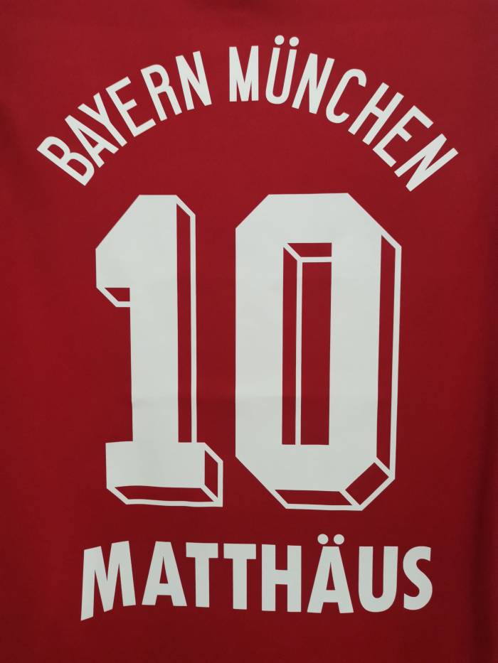 1993-1994 Bayern Munich home red jersey Germany