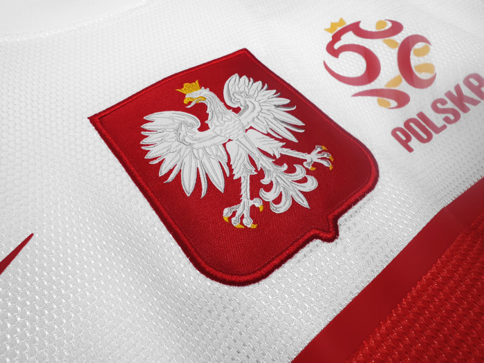 Retro 2012 Poland home soccer jersey size S-2XL