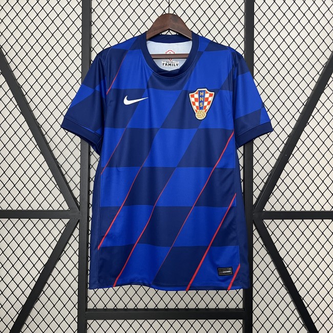 2024 Croatia away soccer jersey