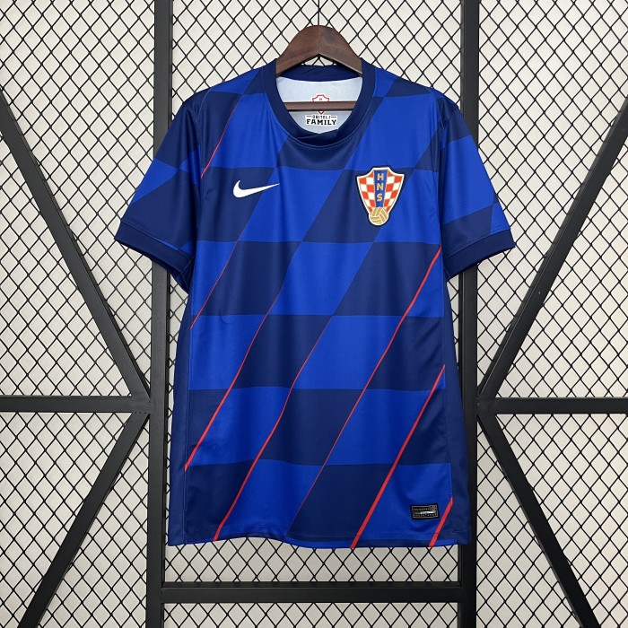 2024 Croatia away soccer jersey