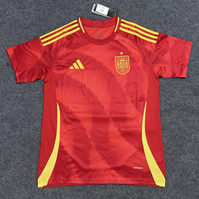 Spain Home Soccer Jersey 2024 2025