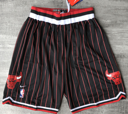 Chicago Bulls Black NBA shorts