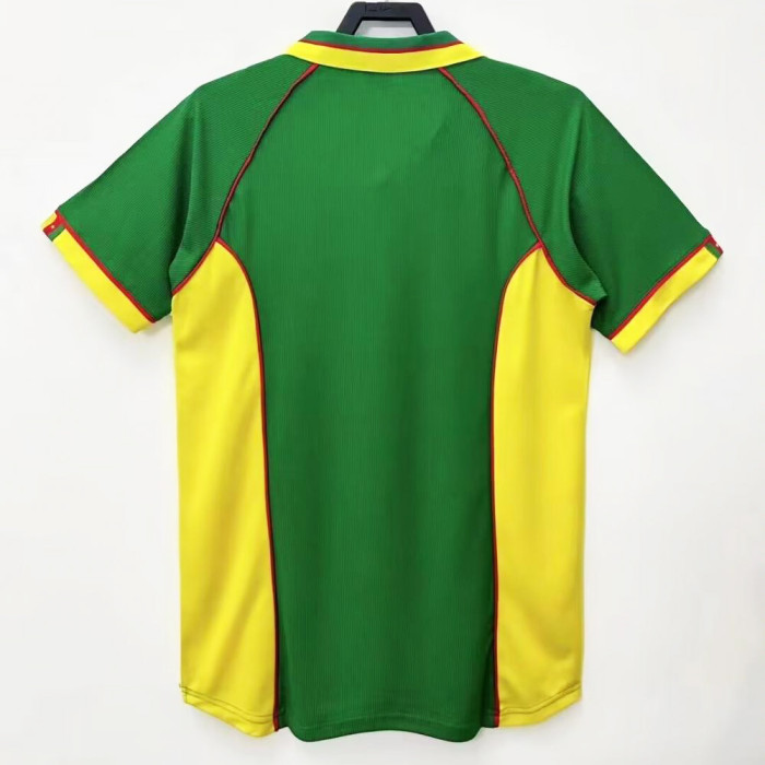 Retro Cameroon Home Soccer Jersey 1998
