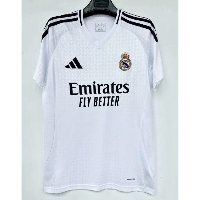 2024-2025 Real Madrid home soccer jersey