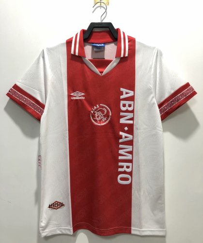 Ajax Home Retro Soccer Jersey 1994 95