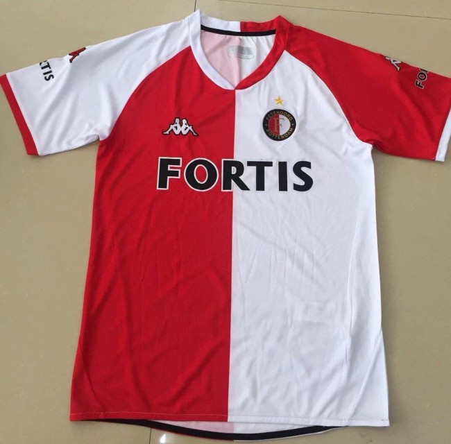2008 Feyenoord Home Retro Soccer Jersey Shirt