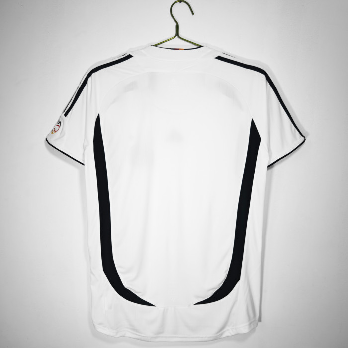 Retro Jersey 2006 Germany Home White Soccer Jersey