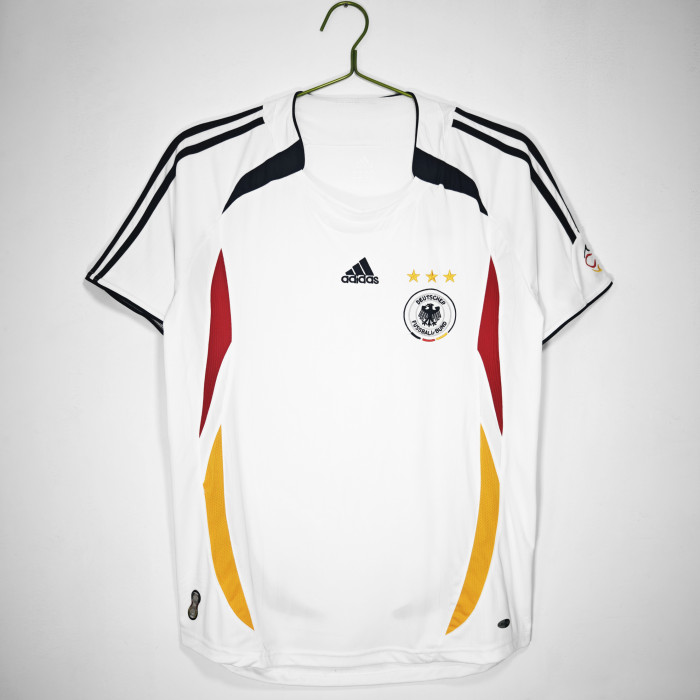 Retro Jersey 2006 Germany Home White Soccer Jersey