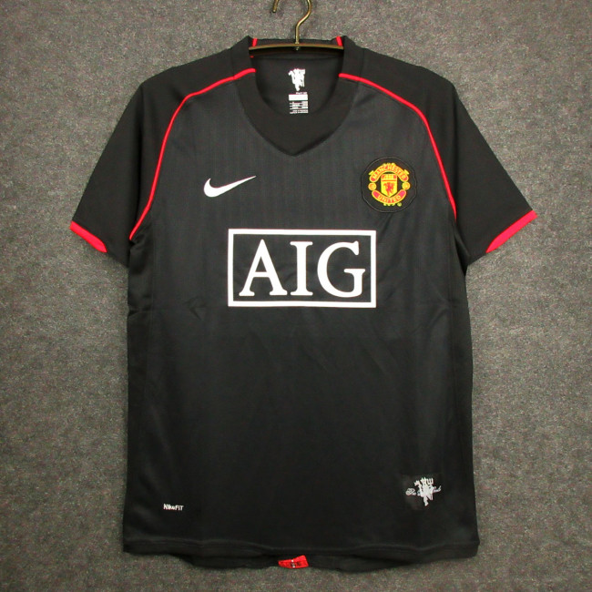 Retro Man United Shirt for 2007-2008