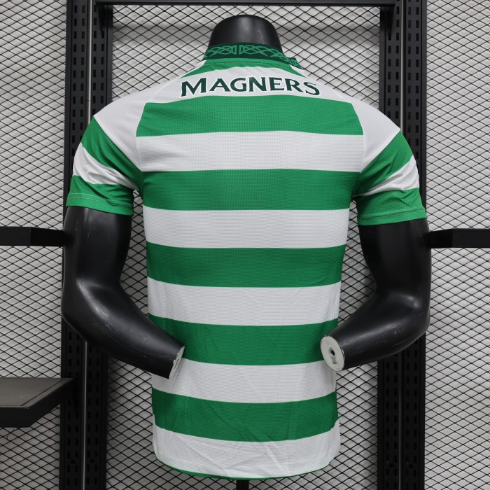 player version 24-25 Celtic home soccer jersey