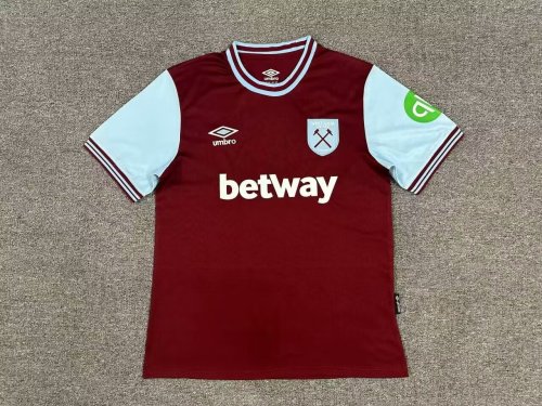 West Ham United Home Soccer Jersey 2024 2025
