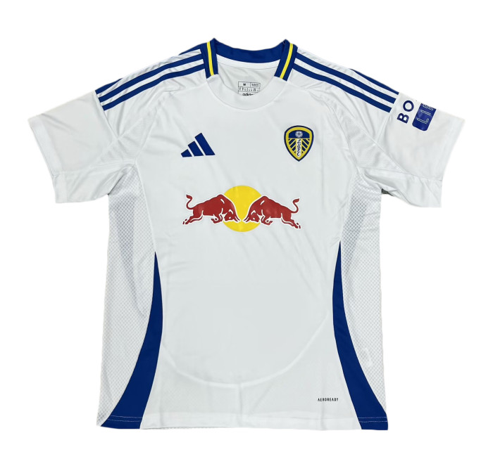 Leeds United Home Soccer Jersey 2024 2025