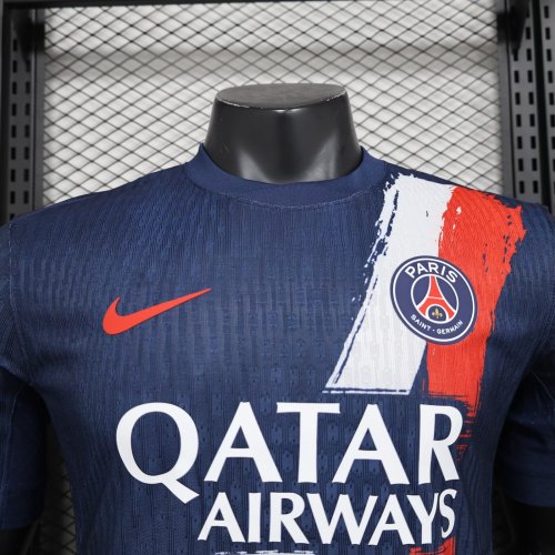 Player Version Paris Home Soccer Jersey 2024 2025 PSG