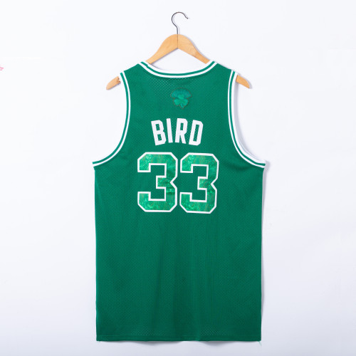 Celtics 33 Green Retro Snake Edition Jersey