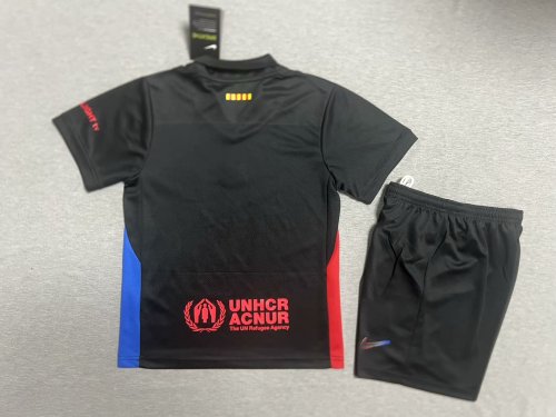 niños 24-25 camiseta negra visitante del Barcelona