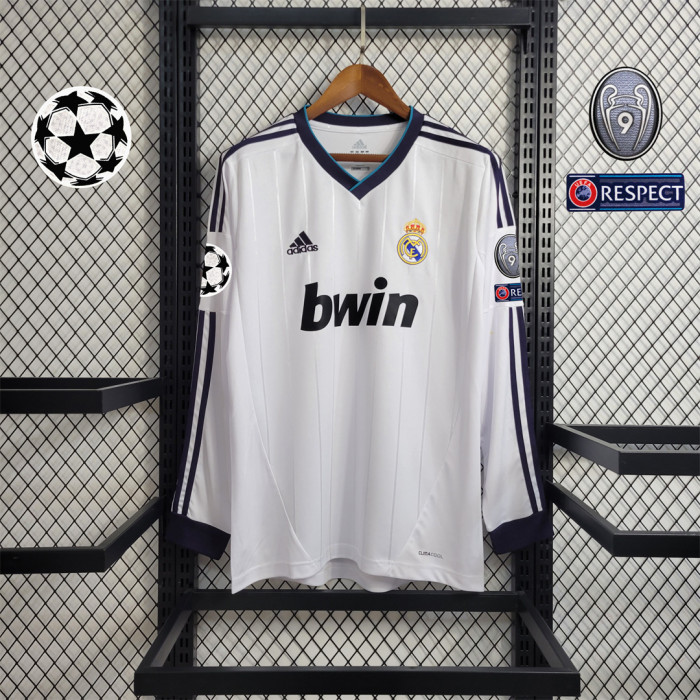 2012-13 REAL MADRID home long sleeve