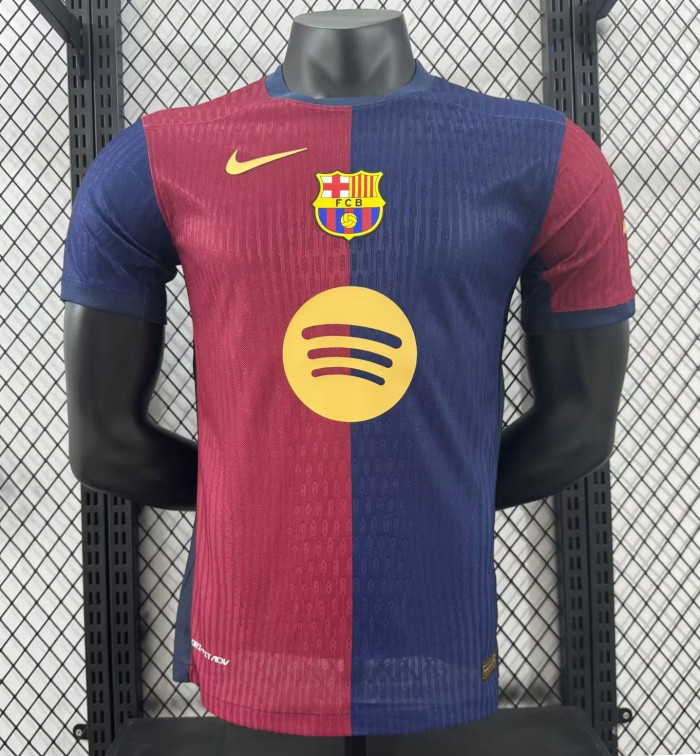 Barcelona 24-25 big sponsers home player version s-xxl
