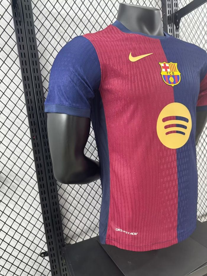 Barcelona 24-25 big sponsers home player version s-xxl