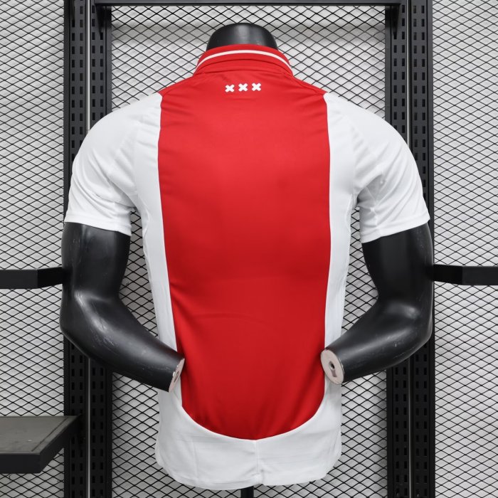 Player Version Ajax Home Soccer Jersey 2024 2025