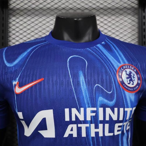 Player Version Chelsea Home Soccer Jersey 2024 2025