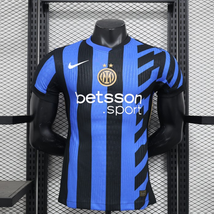 Player Version Inter Milan Home Soccer Jersey 2024 2025