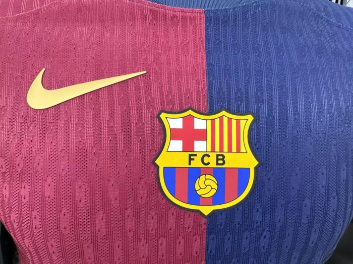 Barcelona 24-25 big sponsers home player version s-xxl