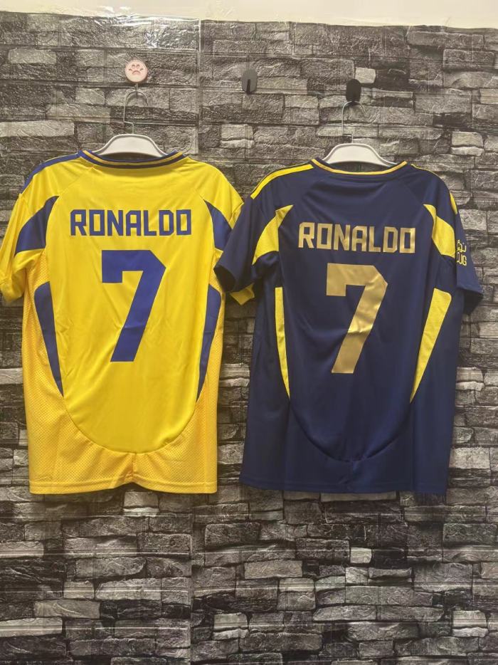 Fans Version 2024-25 Al Nassr RONALDO 7 Jerseys