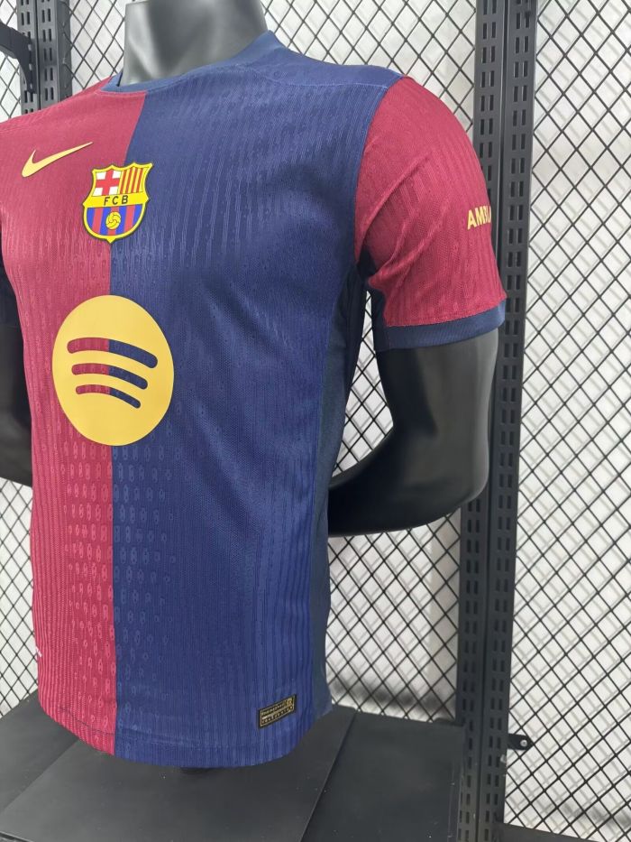 Barcelona 24-25 big sponsers home player version s-xxl