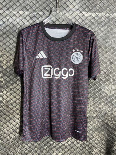 Ajax 24-25 black red training shirts S-XXL
