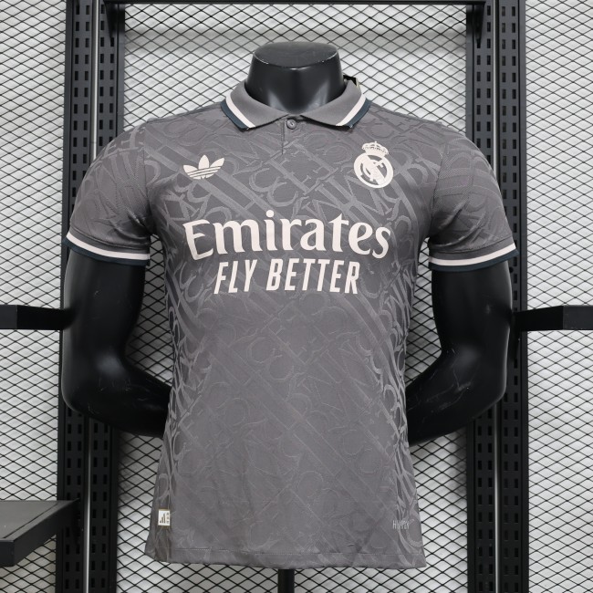 REAL MADRID 24-25 third black  S-2XL Player version