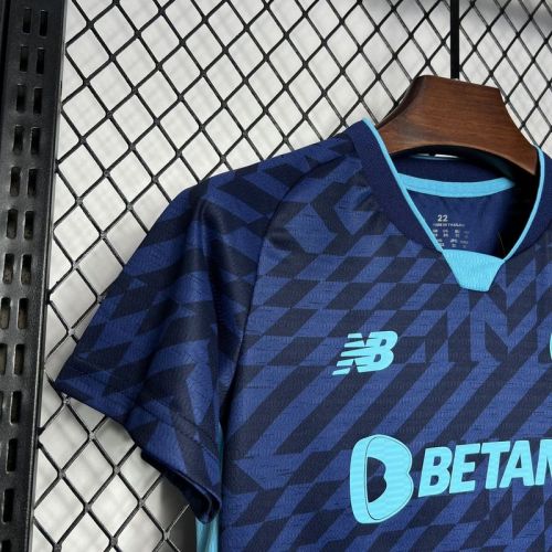 KIDS 24-25 Porto Third away kit