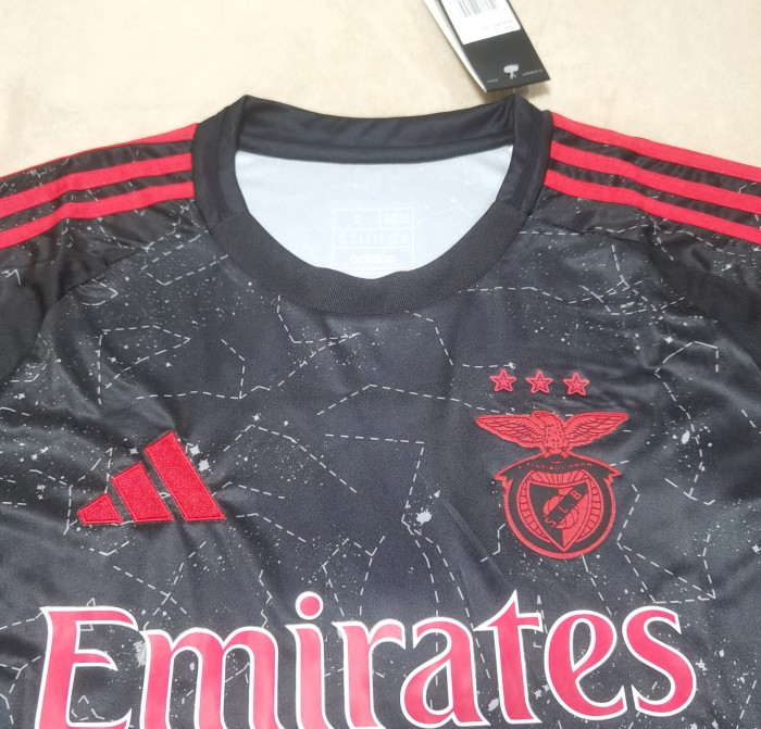 Benfica Away Soccer Uniform 2024 2025