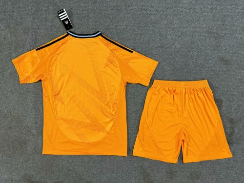Kids Real Madrid orange 24-25 Kit