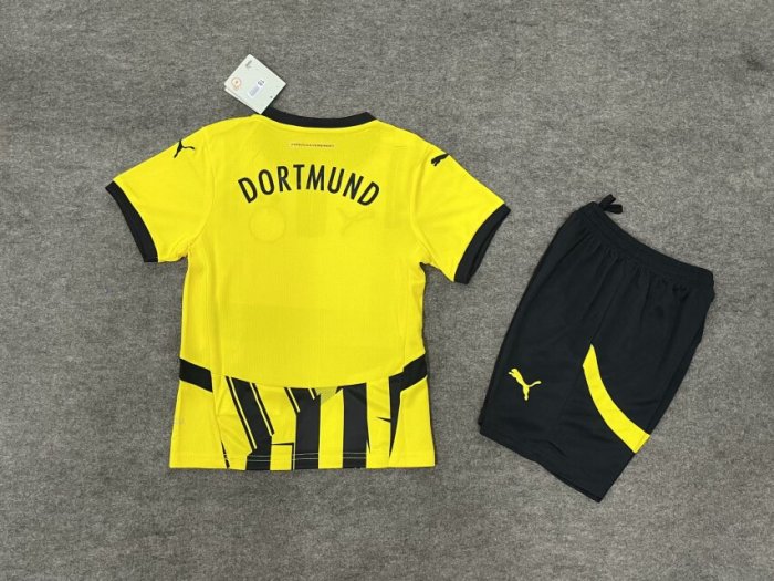 Kids BVB Special Soccer Uniform 2024 2025