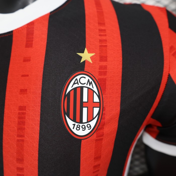 Player Versoin AC MILAN Home 2024 2025