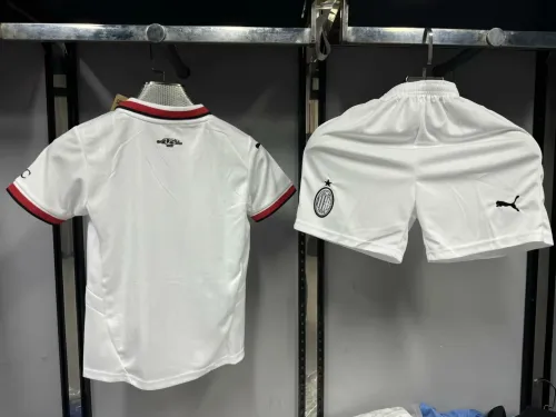kids kit 24-25 AC Milan away soccer jersey