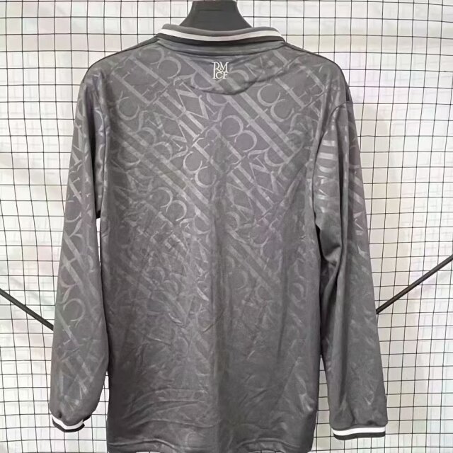 REAL MADRID Third Away Long Sleeve Soccer Jersey 2024 2025